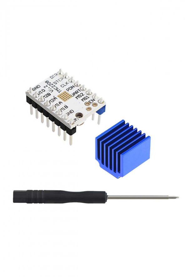 MKS Trinamic TMC2208 V1.2 Step Motor Sürücü Soğutuculu  MakerBase 1/256 Step 1.4A CNC 3D Yazıcı ürün görseli 1