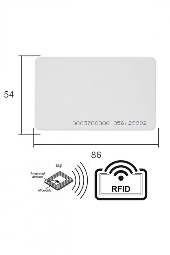125 Khz Rfid Kart Manyetik Kapı Geçiş Personel Takip Göstergeç ürün görseli 1
