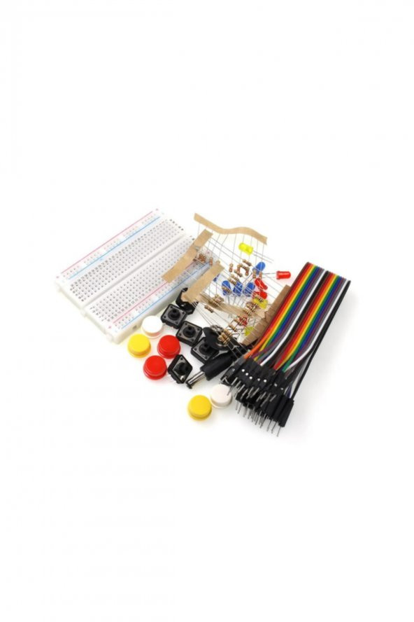 Elektronik Başlangıç Seti Arduino Starter Kit Breadboard Led - Resim 4