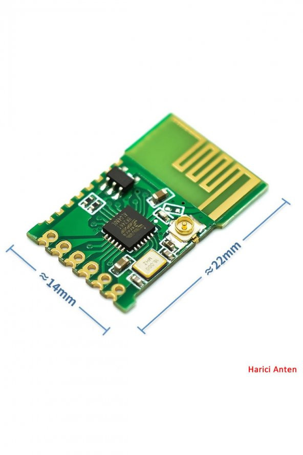 JDY-41  2.4GHz Kablosuz Rf Seri Alıcı Verici Transceiver Modül  TTL Uart Haberleşme IO Kontrol ürün görseli 1
