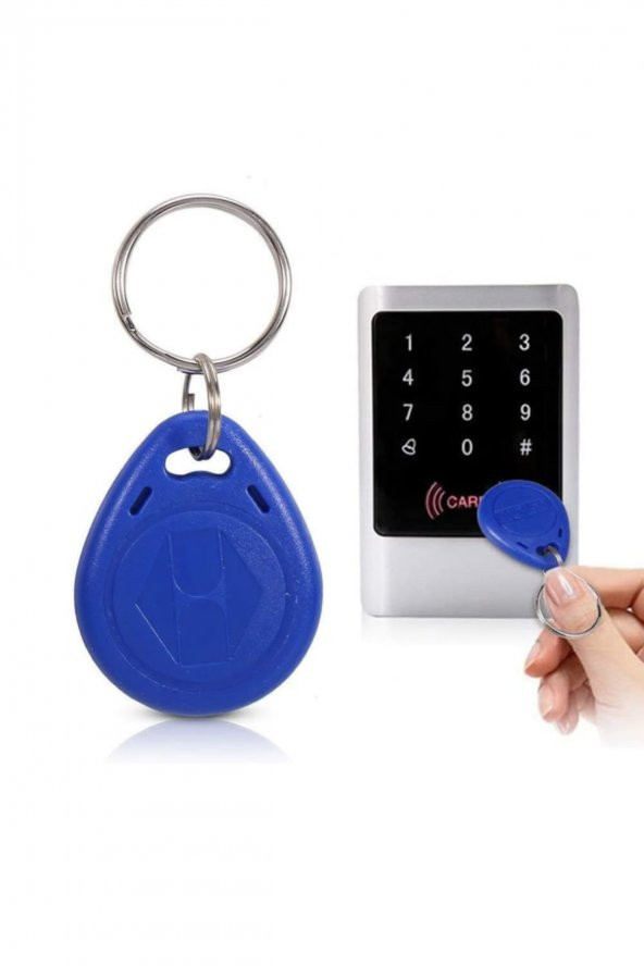 125KHZ RFID Rfid Manyetik Anahtarlık  Proximity Göstergeç 125 Khz Kapı Geçiş Personel Takip ürün görseli 1