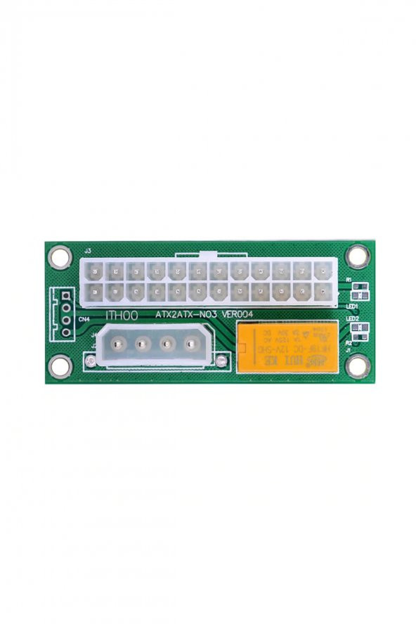 24 Pin to 4 Pin 2 ATX Güç Kaynağı Birleştirici  2 Power Supply ( Psu ) Güç Kaynağı Birleştirici ürün görseli 1