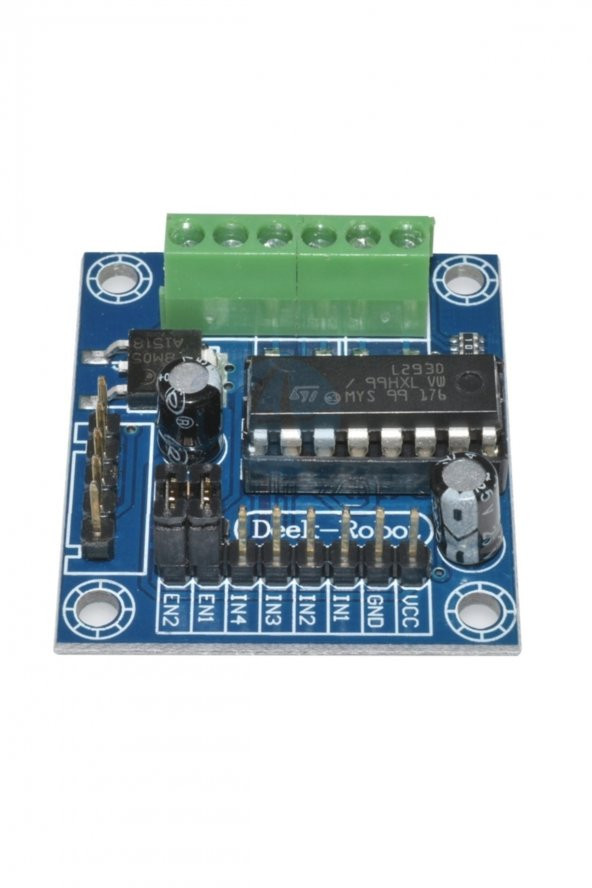Mini L293D 4 DC Motor - Step Motor Sürücü - Resim 6