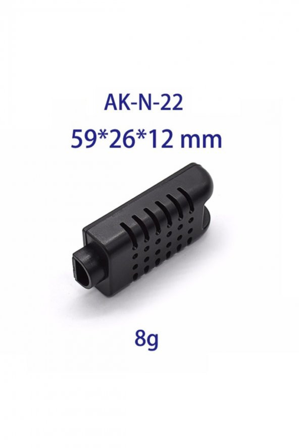 AK-N-22 Mini Plastik Sensör Kutusu  Elektronik Devre Kutusu Siyah - Resim 8