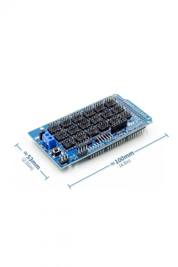 Arduino Mega 2560 Sensör Shield IO Çoğaltma Genişleme Kartı ürün görseli 1