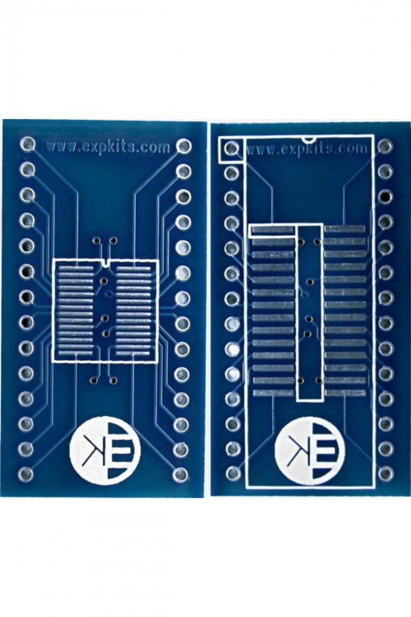 SOSS28 DIP Çevirici PCB SO28 - SSOP28 SOIC28 SSOP28 to DIP28 ürün görseli 1