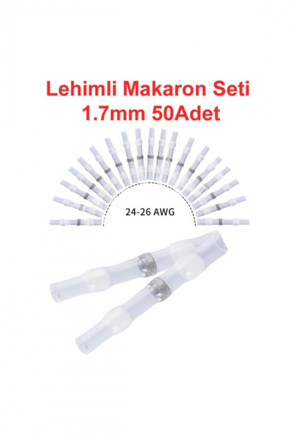SST-S11 Lehim Halkalı Daralan Makaron Seti Yapışkan Mühür ürün görseli 1