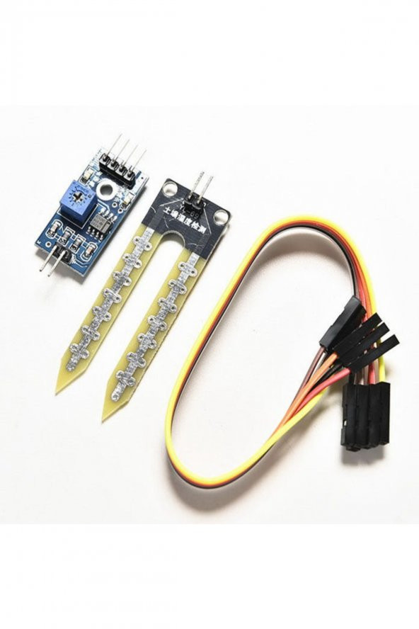 Toprak Nem Sensörü Arduino Higrometre Soil Moisture Sensor - Resim 4
