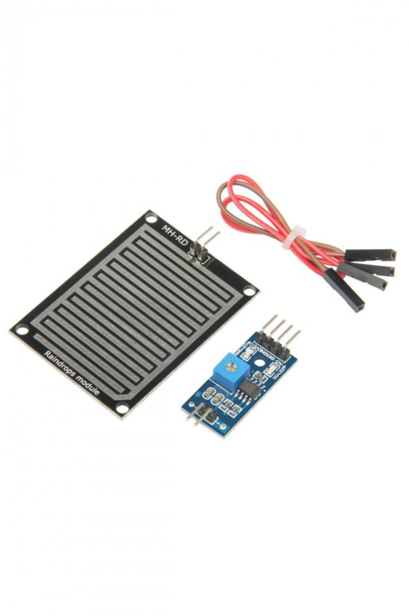 Yağmur Algılama Sensör Modülü Arduino Raindrops Su Algılama - Resim 4