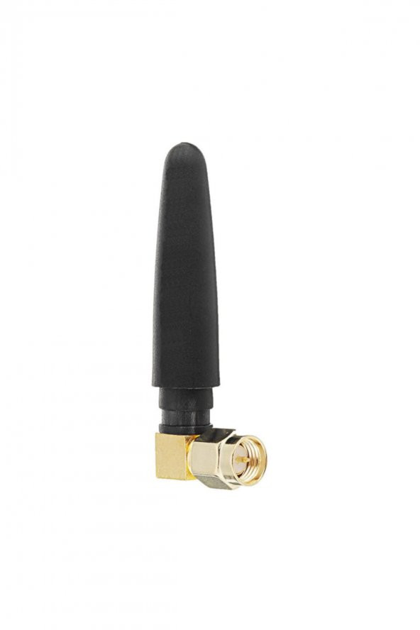 433Mhz RF 3dBi SMA Erkek 90 Derece Anten  5cm Kablosuz Haberleşme Modül Cihaz ürün görseli 1