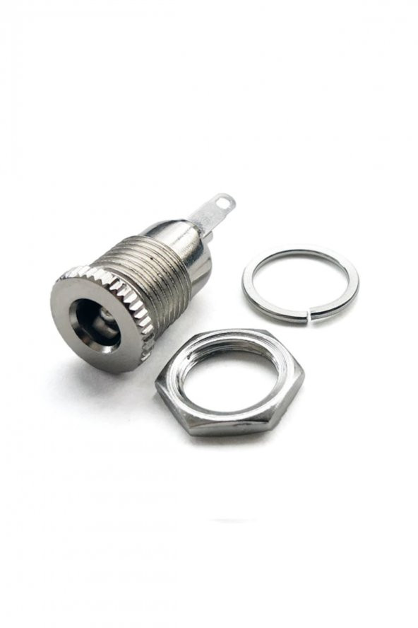 5.5 mm x 2.1mm DC Güç Soketi Metal Panel Montaj Power Jack ürün görseli 1