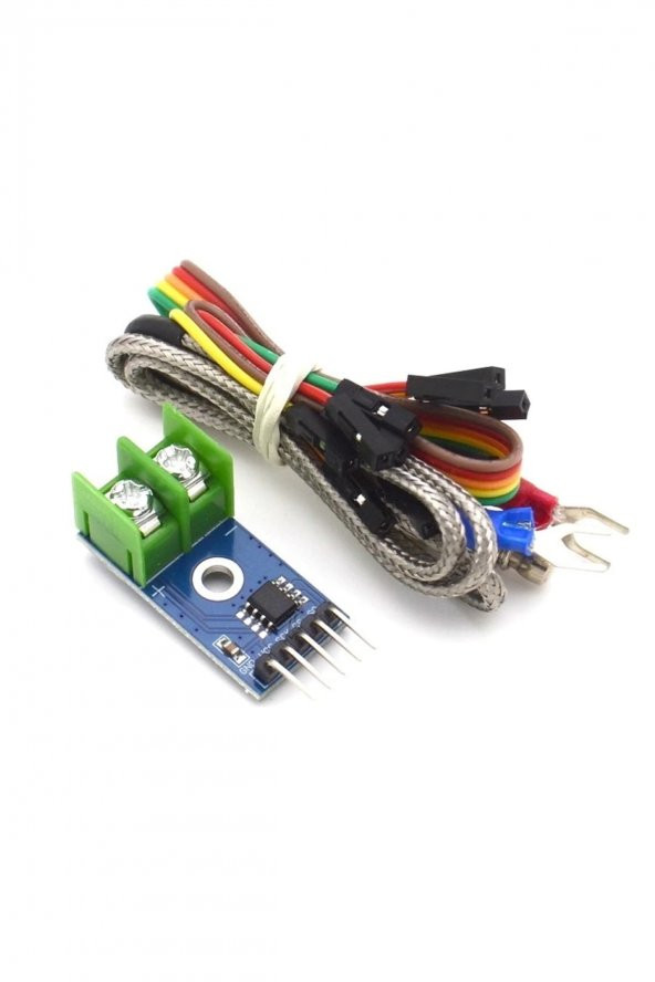 MAX6675 Modül + K Tip Termokupl - Sıcaklık Isı Sensörü -20C +85C - Resim 3