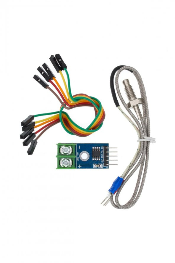 MAX6675 Modül + K Tip Termokupl - Sıcaklık Isı Sensörü -20C +85C - Resim 7