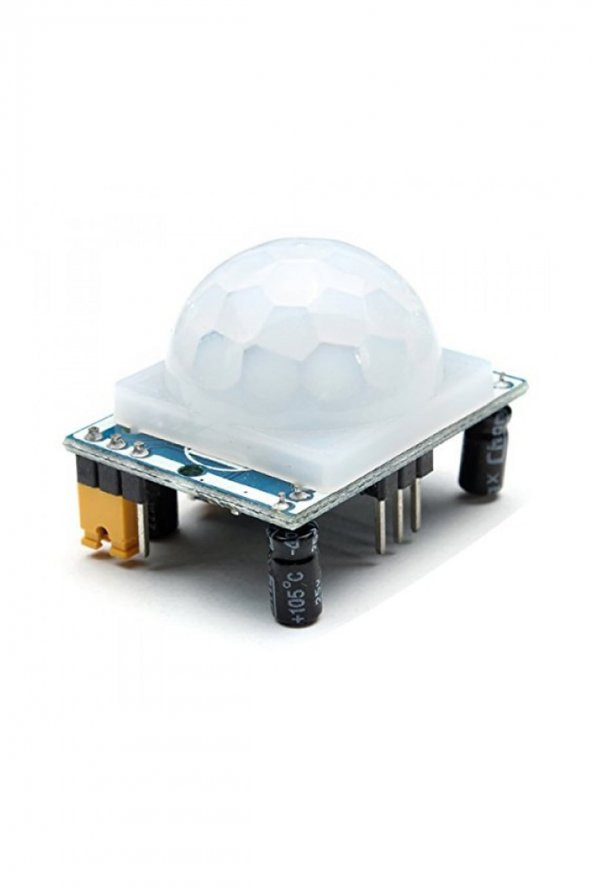HC-SR501 PIR Sensor Modül  Hareket Algılama Sensor Modülü Kızılötesi İnsan Canlı Algılayıcı Dedektör ürün görseli 1
