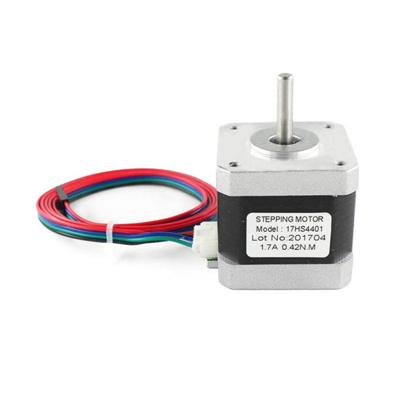 17HS4401 Nema 17 Step Motor 0.42N.m D Mil 2 Faz 1.5A 1.8 Derece 200 Adım 3D Yazıcı Printer - Resim 2