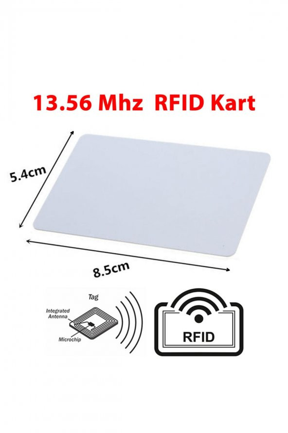 13.56Mhz RFID Manyetik Kart Proximity Göstergeç Kart 13.56 Mhz Kapı Geçiş Personel Takip ürün görseli 1
