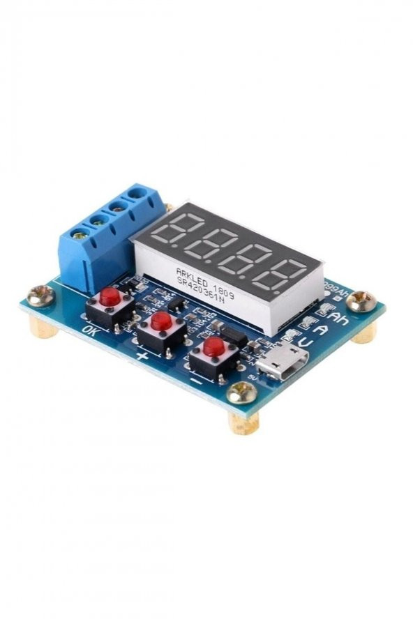 Zb2l3 Pil Kapasite Test Cihazı 1.5v - 15v Pil Kapasitesi Ölçme Ve Deşarj Cihazı ürün görseli 1
