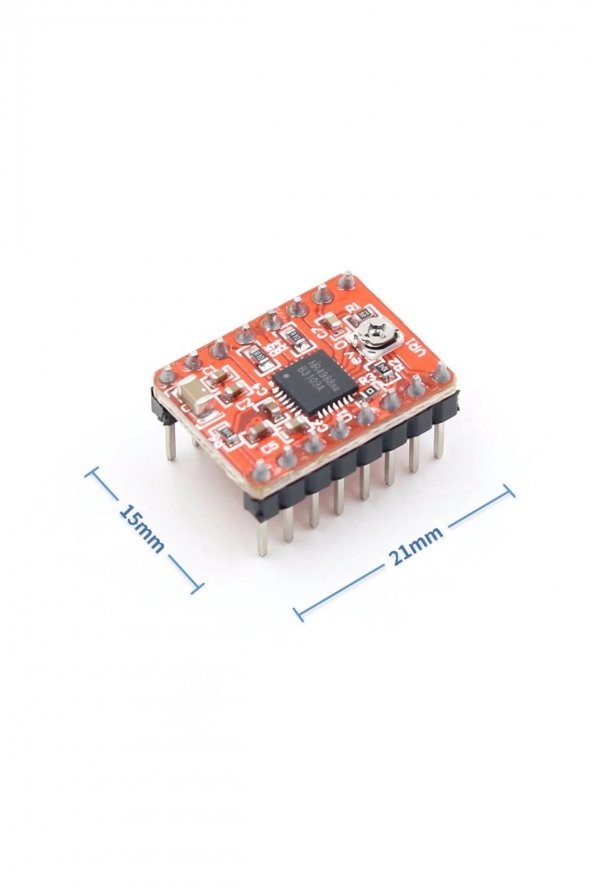 A4988 Bipolar Step Motor Sürücü Modül  DC 35V 2A Mikrostep 32 Adım 3D Yazıcı Robot Cnc Reprap Mks ürün görseli 1
