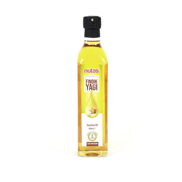 Nutas Fındık Yağı - 500ml Cam Şişe ürün görseli 1