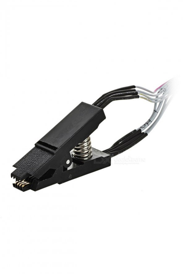 SOIC8 SOP8 to DIP8 Test Klips  Eprom Flash Bios Programlama Mandalı SPI IIC - Resim 3