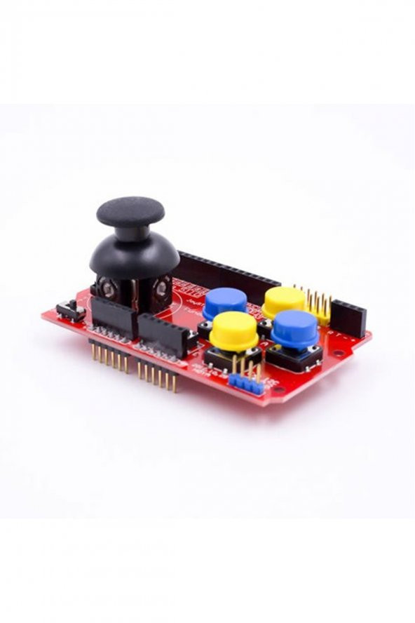 Arduino Joystick Shield 2 Eksen XY Joystick nRF24L01 Nokia5110 Bluetooth PS2 IIC 3.3V 5V 6 Buton Playstation ürün görseli 1