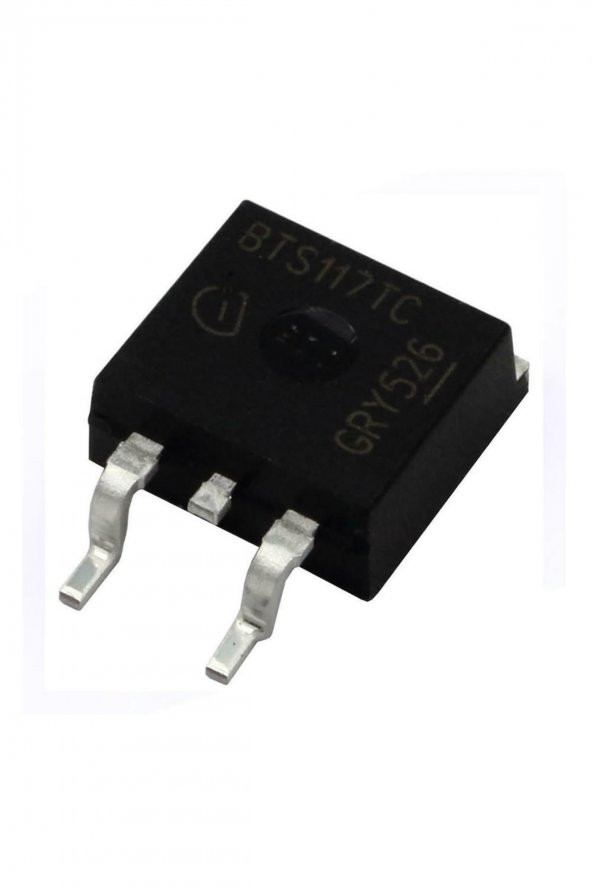BTS117TC HITFET 60V 3.5A N Channel Logic Level Input Power FET Switch Distribution Embedded - Resim 3