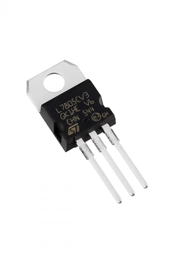 L7805CV 3 Pin DC 5V Lineer Voltaj Düşürücü Regülatör Enregre ürün görseli 1