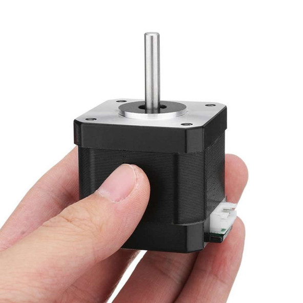 Nema 17 Step Motor 1.5A 0.4Nm D Mil 2 Faz 1.5A 1.8 Derece 200 Adım 3D Yazıcı Printer - Resim 2