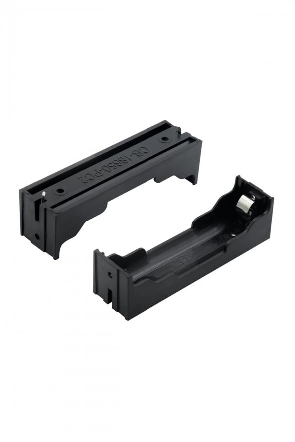 18650 Pcb Tip Pil Yuvası 1 li 3.7V Akü Şarj Powerbank Pil Tutucu Kutusu Batarya Lityum Li ion Pin