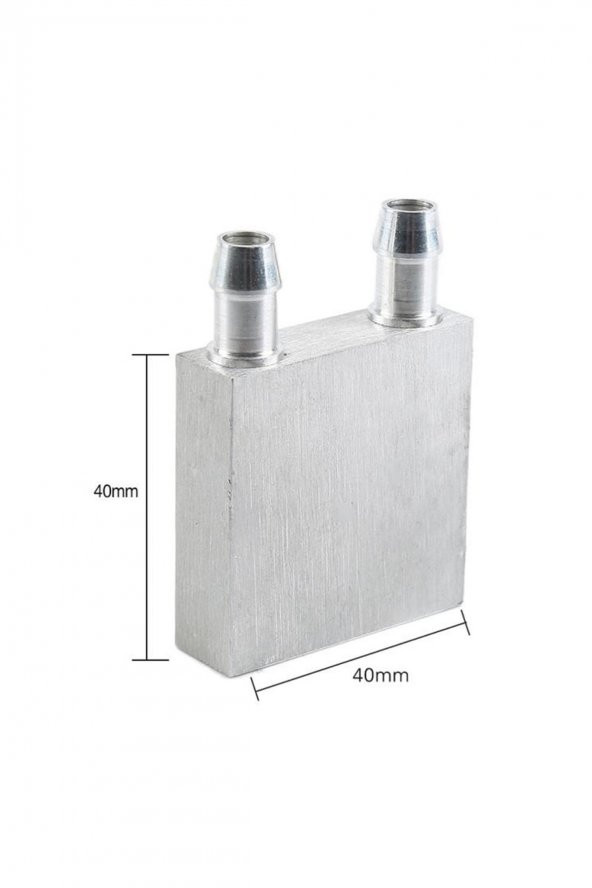 4x4cm Sıvı Su Aluminyum Soğutucu Blok Bilgisayar Cpu Grafik Gpu Anakart Xbox Lazer Kafa Soğutma Fan ürün görseli 1
