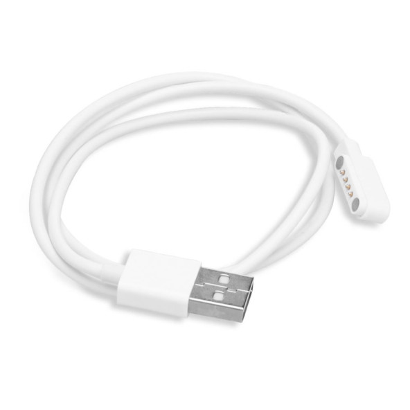 Usb 4 Pin Pogo Kablo  Akıllı Saat Manyetik Sabitleyici Şarj Kablosu GT88 GT68 KW08 KW18 KW88 KW98 ürün görseli 1