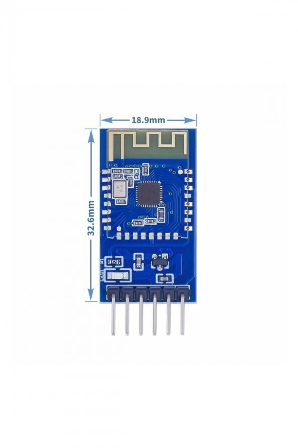 JDY-23 Dip Bluetooth 5.0 Modül  CC2541 Ble Kablosuz Haberleşme Rf Alıcı Verici Dijital İletişim ürün görseli 1