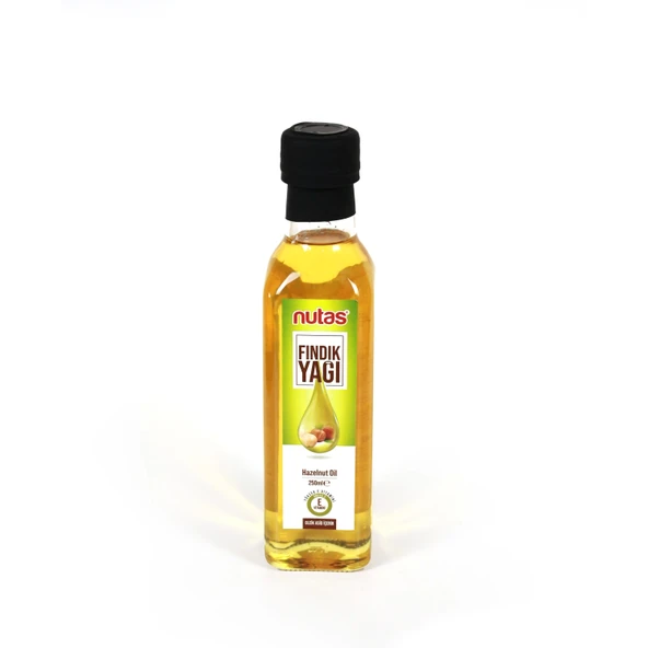 Nutas Fındık Yağı - 250ml Cam Şişe ürün görseli 1