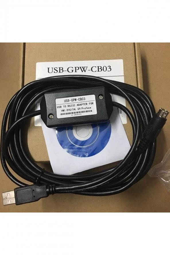 USB-GPW-CB03 Plc Programlama Kablosu  Proface Gp HMI Dokunmatik Ekran Panel - Resim 3