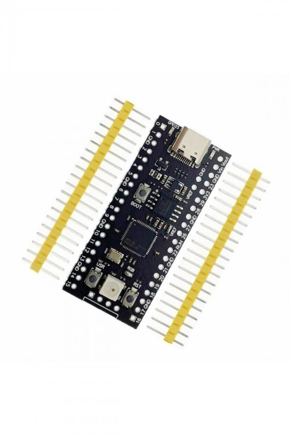 Raspberry Pi Pico RP2040 16Mb Modül  Type C Dual Core 264Kb Arm Cortex-M0+ Micro Kontrolör - Resim 4