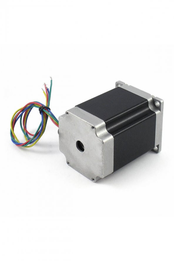57HS8230 Nema 23 Step Motor 2.2Nm 3.6V 3A 6mm Mil 2 Faz 1.8 Derece 200 Adıım 3D Yazıcı Printer - Resim 3