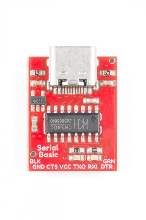 CH340C USB to TTL UART Modül TypeC  Seri Port Haberleşme ISP Arduino STC STM8 STM32 Program Download ürün görseli 1