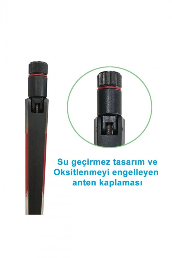 12dBi Dual Band Anten Rp Sma Erkek  2.4GHz 5.8GHz RF Gsm Wifi Sinyal Kuvvetlendirici Anten 6