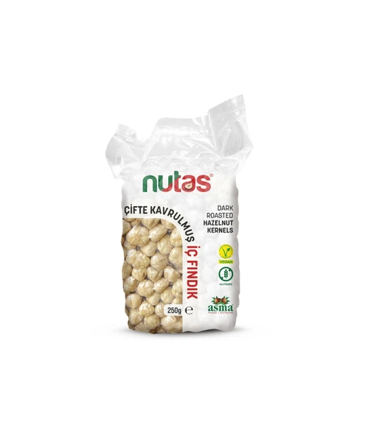 Nutas Çifte Kavrulmuş İç Fındık - 250g Vakum Paket ürün görseli 1