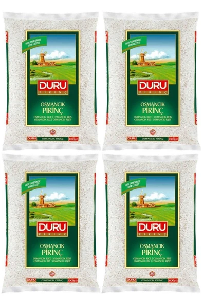 Duru Osmancık Pirinç 1 Kg X 4 Adet ürün görseli 1