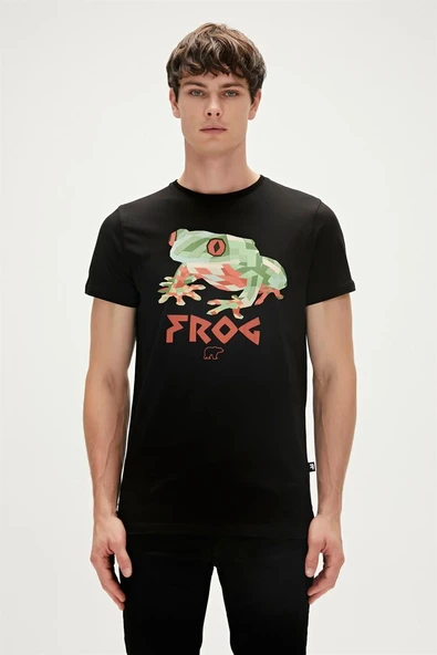 Bad Bear 23.01.07.011-C01 Frog Erkek Tişört ürün görseli 1