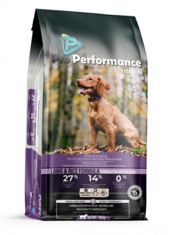 Pro Performance Kuzu Etli Yavru Köpek Maması 18 Kg ürün görseli 1