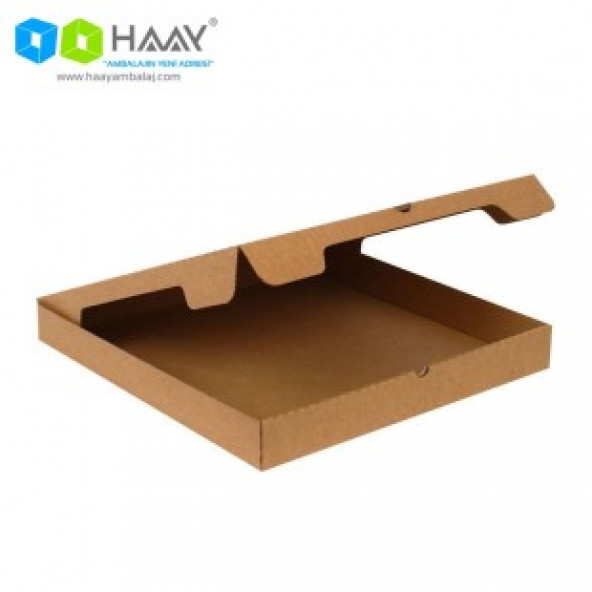 HAAY AMBALAJ 23,8x23,8x3cm Küçük Boy Pizza Kutusu (25 Adet) ürün görseli 1