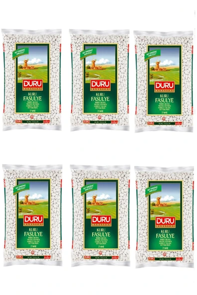 Duru Kuru Fasulye 7mm 1 Kg X 6 Adet ürün görseli 1