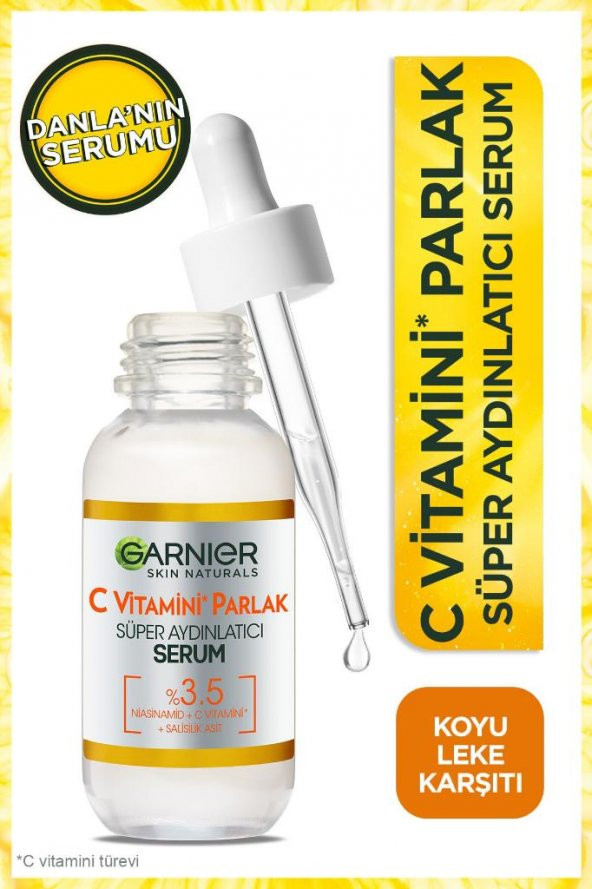 Garnier C Vitamini Parlak Süper Aydınlatıcı Serum 30ml ürün görseli 1