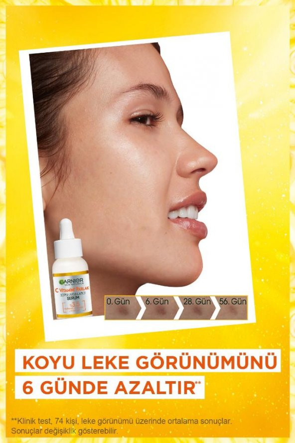 Garnier C Vitamini Parlak Süper Aydınlatıcı Serum 30ml - Resim 3