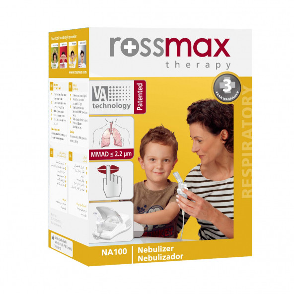 Rossmax NA100 Kompresörlü Nebulizatör ürün görseli 1