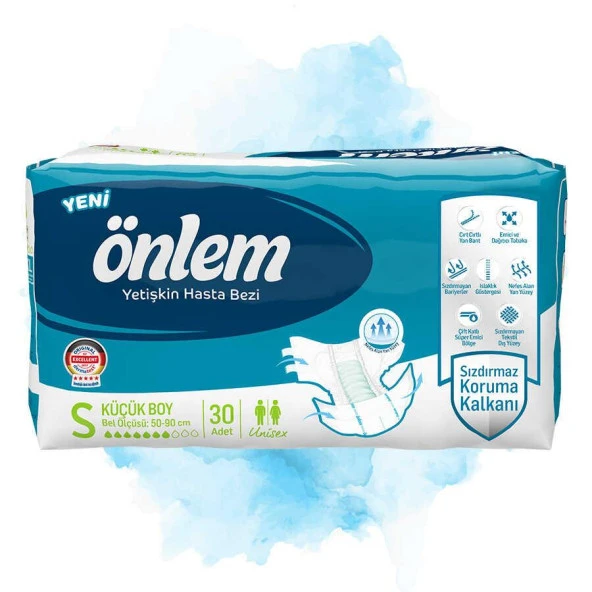 Önlem Belbantlı Hasta Bezi 30 Lu Small (S) ürün görseli 1
