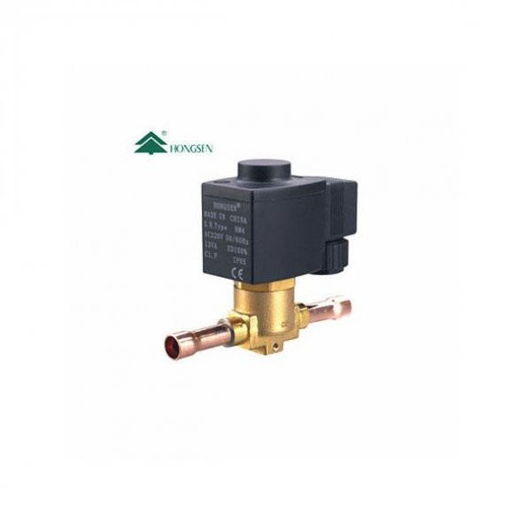 Hongsen 1028-2 1/4 Kaynaklı Solenoid Valf ( Bobin Dahil ) ürün görseli 1