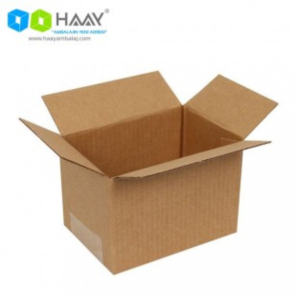 HAAY AMBALAJ  10x7x7cm Tek Oluklu Koli (100 adet) ürün görseli 1